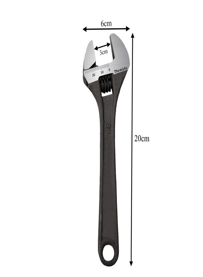 THEMISTO TH-T11 8 Inch Adjustable Wrench - Image 2